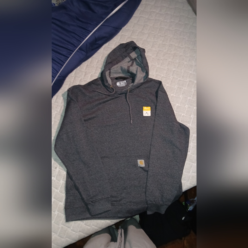 Carhartt hoodie loose fit grey